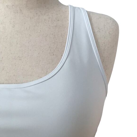 Ideology NWT White Sports Bra Women 2X - Picture 2 of 11